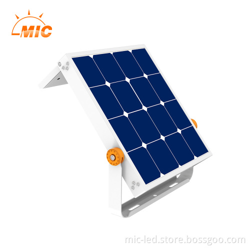 IP66 Waterproof 3-Year Warranty 60-Degree Beam 20W-60W Aluminum Solar LED Flood Light